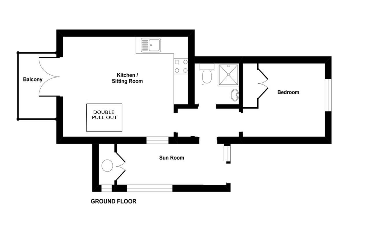 克罗伊德Clifton Court Apt 23 With Seaviews & Heated Pool公寓 外观 照片